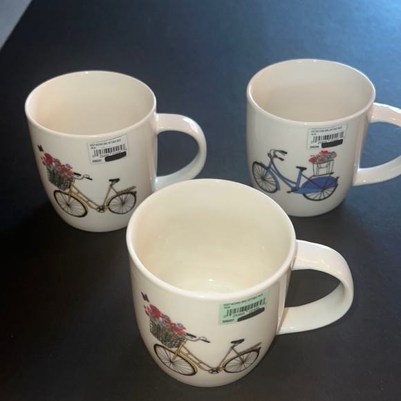 paper “baskets” set of 2-playful bicycle design-folds flat/nests between use-NWT - Picture 9 of 16